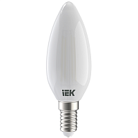 Лампа светодиодная IEK С35 Свеча FR Е14 220В 7Вт 805Лм 4000К картинка 